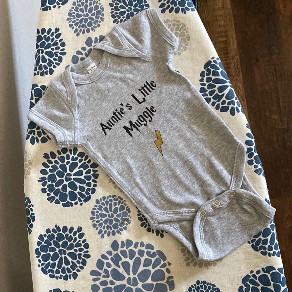 Harry Potter Short Sleeve Baby Onesie